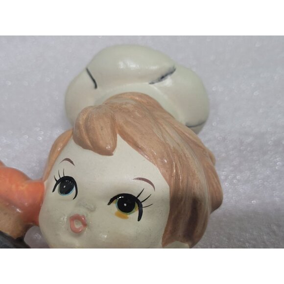 Vintage Price Import Ceramic Baker Figurine Mouse 7-1/4" Taiwan - Picture 5 of 7